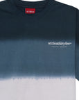 Dip Dye Wordmark Tee - Black