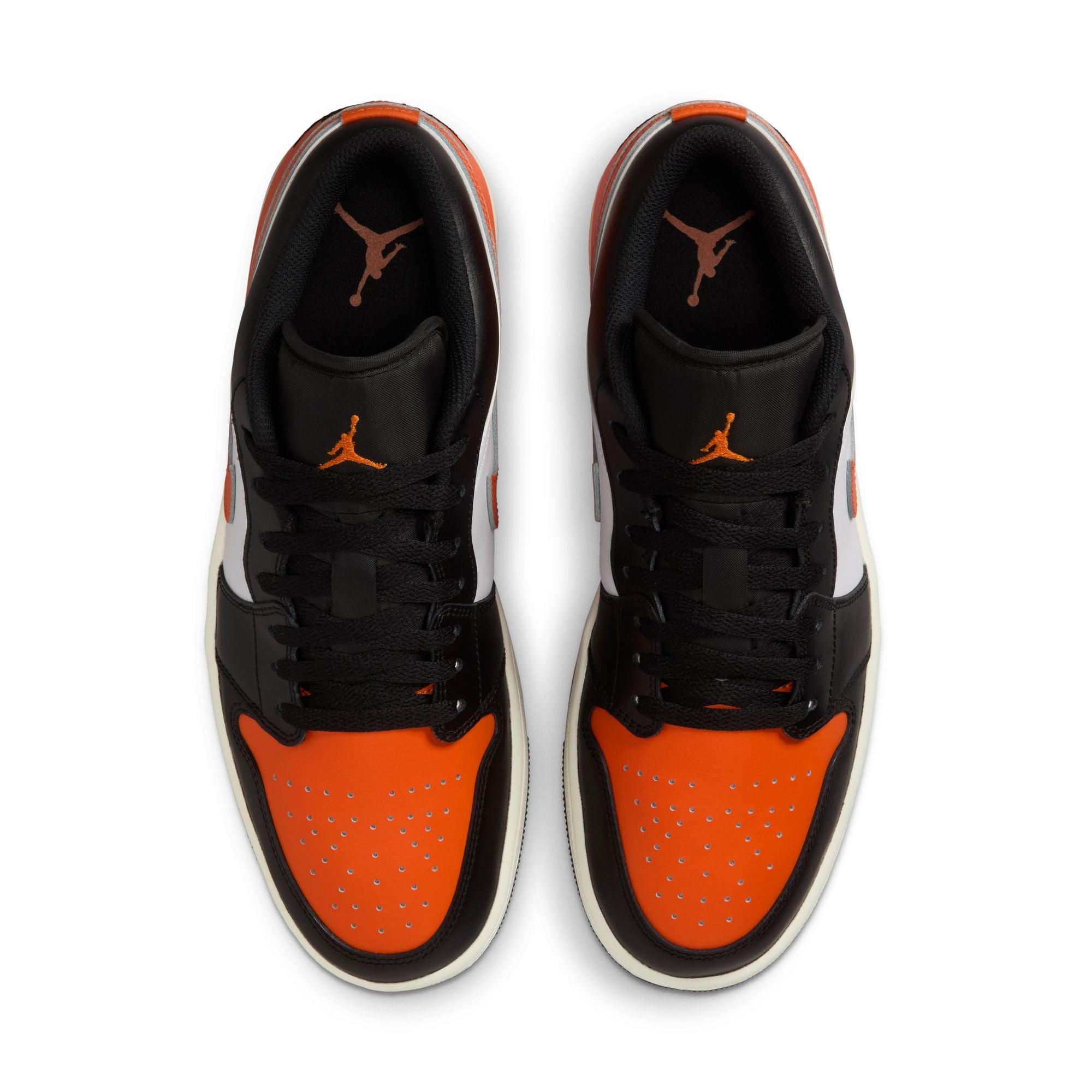 Air Jordan 1 Low - Black/Starfish