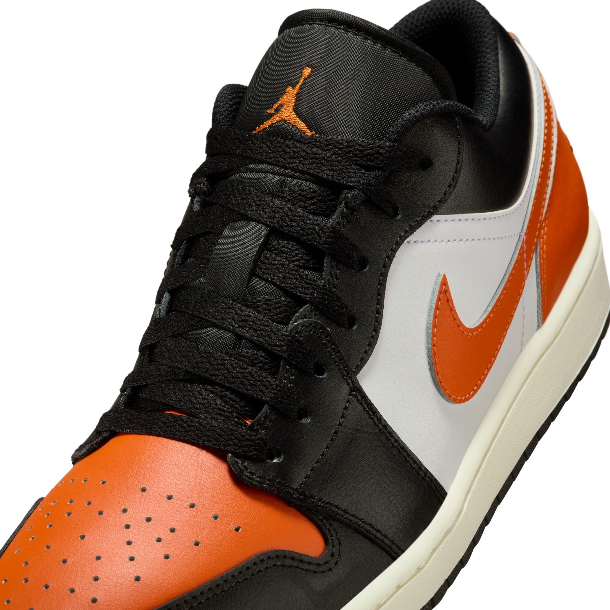 Air Jordan 1 Low - Black/Starfish