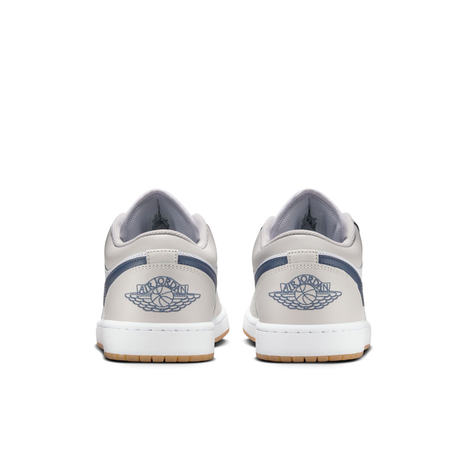Air Jordan 1 Low - White/Midnight Navy/Grey