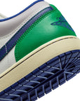 Air Jordan 1 Low - SAIL/DEEP ROYAL BLUE-STADIUM GREEN