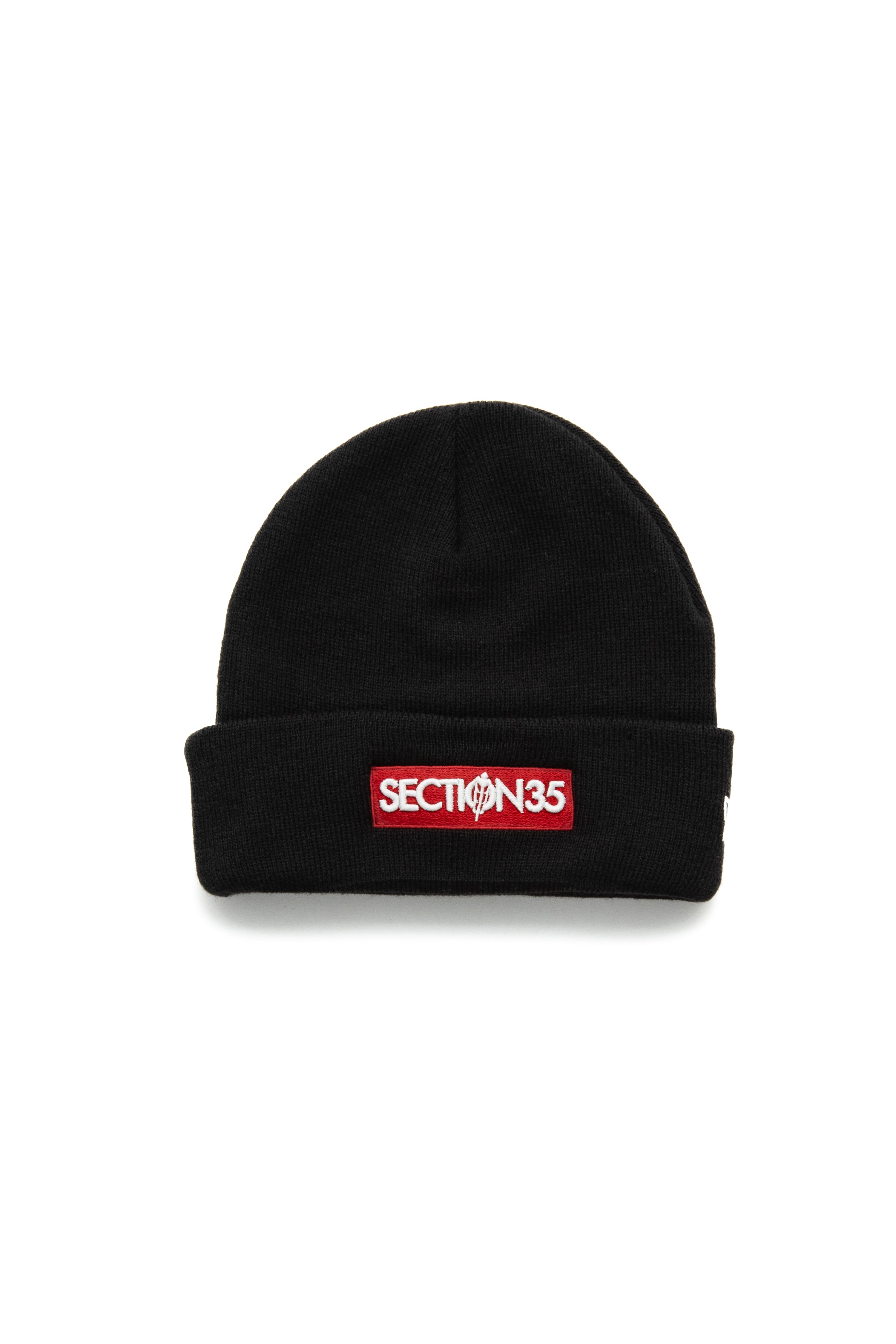 New Era OG Bar Cuff Beanie - Black