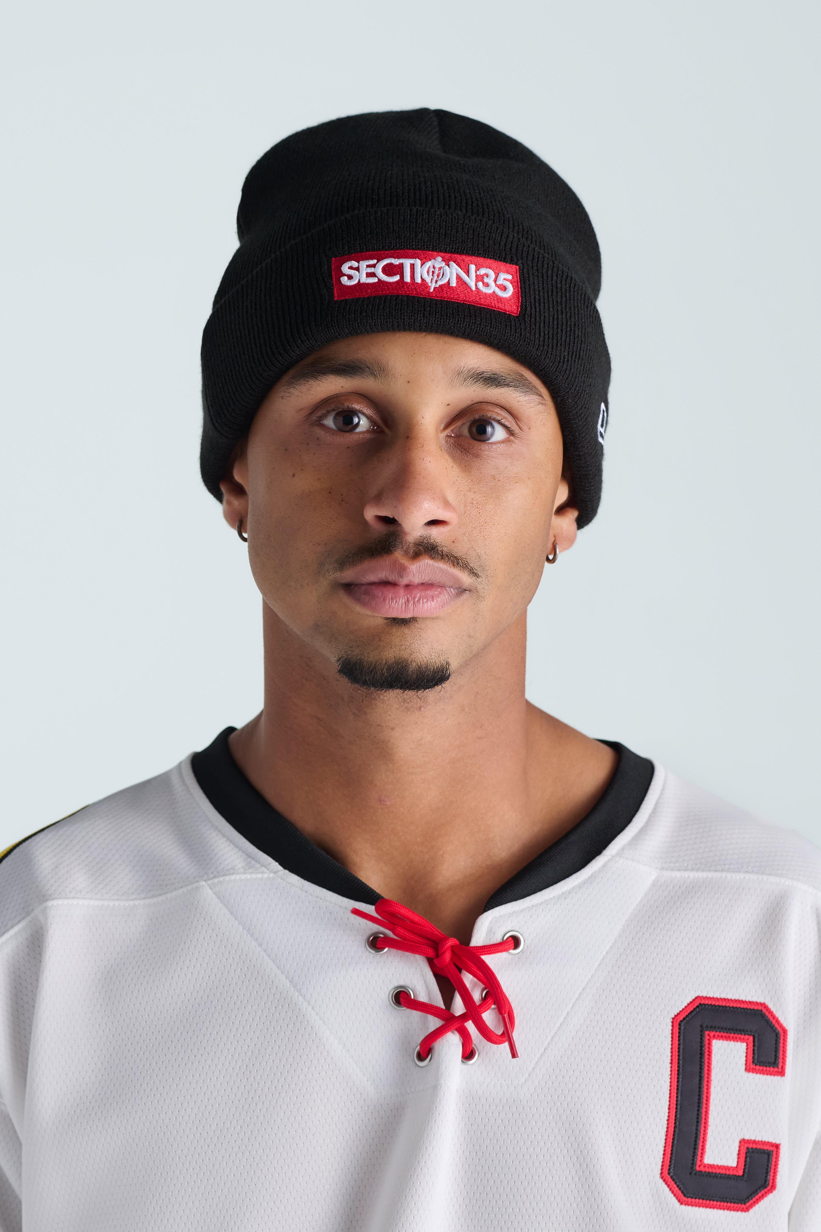 New Era OG Bar Cuff Beanie - Black