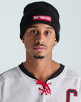 New Era OG Bar Cuff Beanie - Black