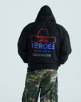 All My Heroes Hoodie - Black