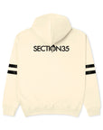 Generations Flocked Hoodie - Cream