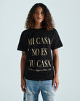 My Home Tee - Black