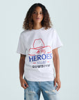 All My Heroes Tee - White