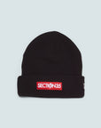 New Era OG Bar Cuff Beanie - Black