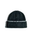 SECTION 35 x 47 Brand Wordmark Beanie - Blanket Stitch Black