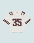 Summer Camp Practice Jersey - Ecru & Burgundy