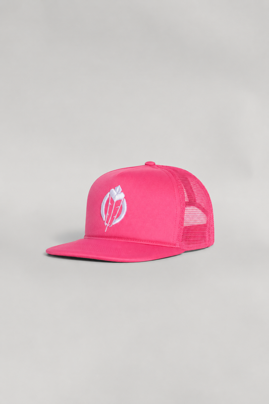ATHL3TIC5 Foam Trucker Hat - Pink