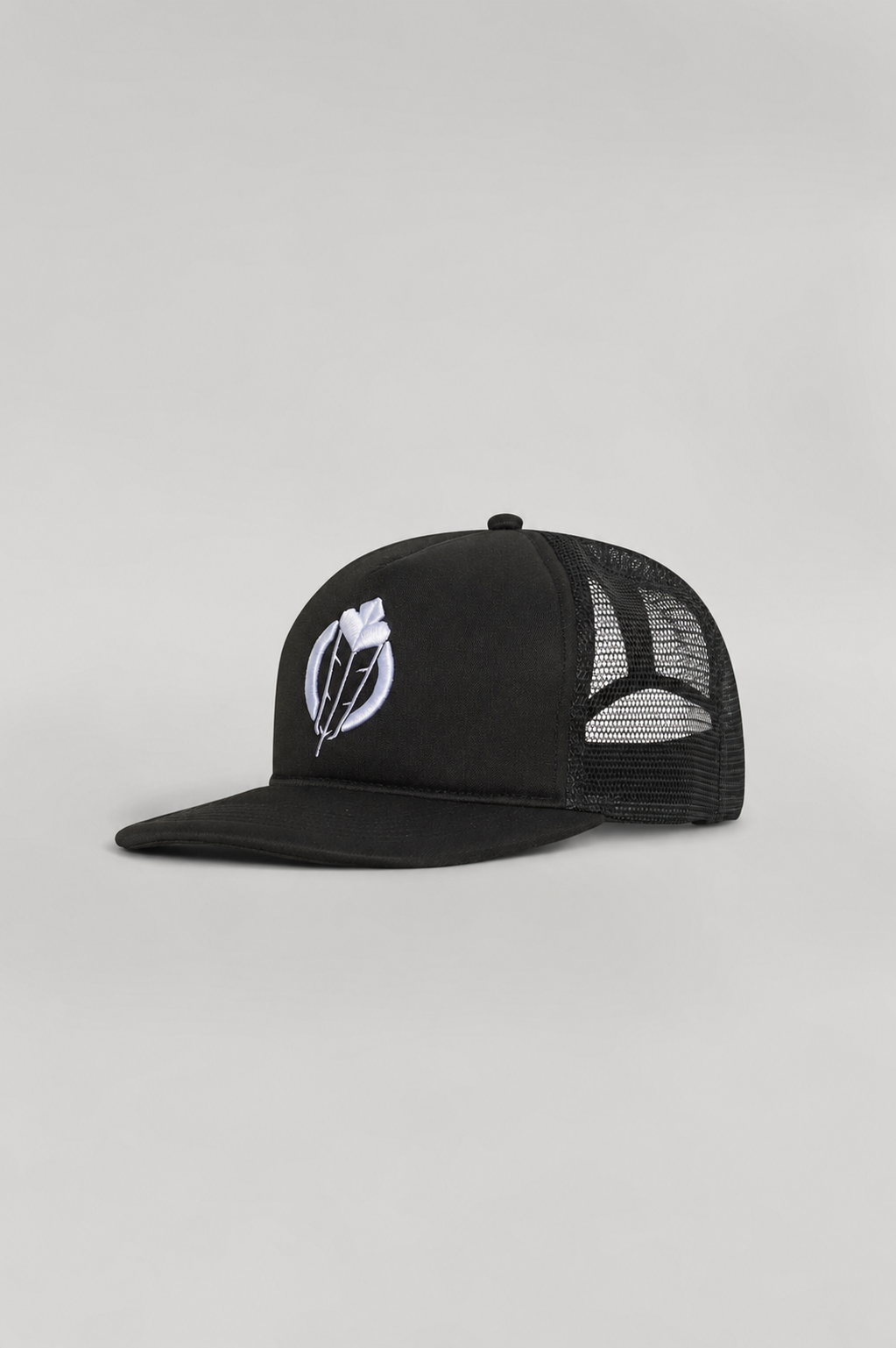 ATHL3TIC5 Foam Trucker Hat - Black