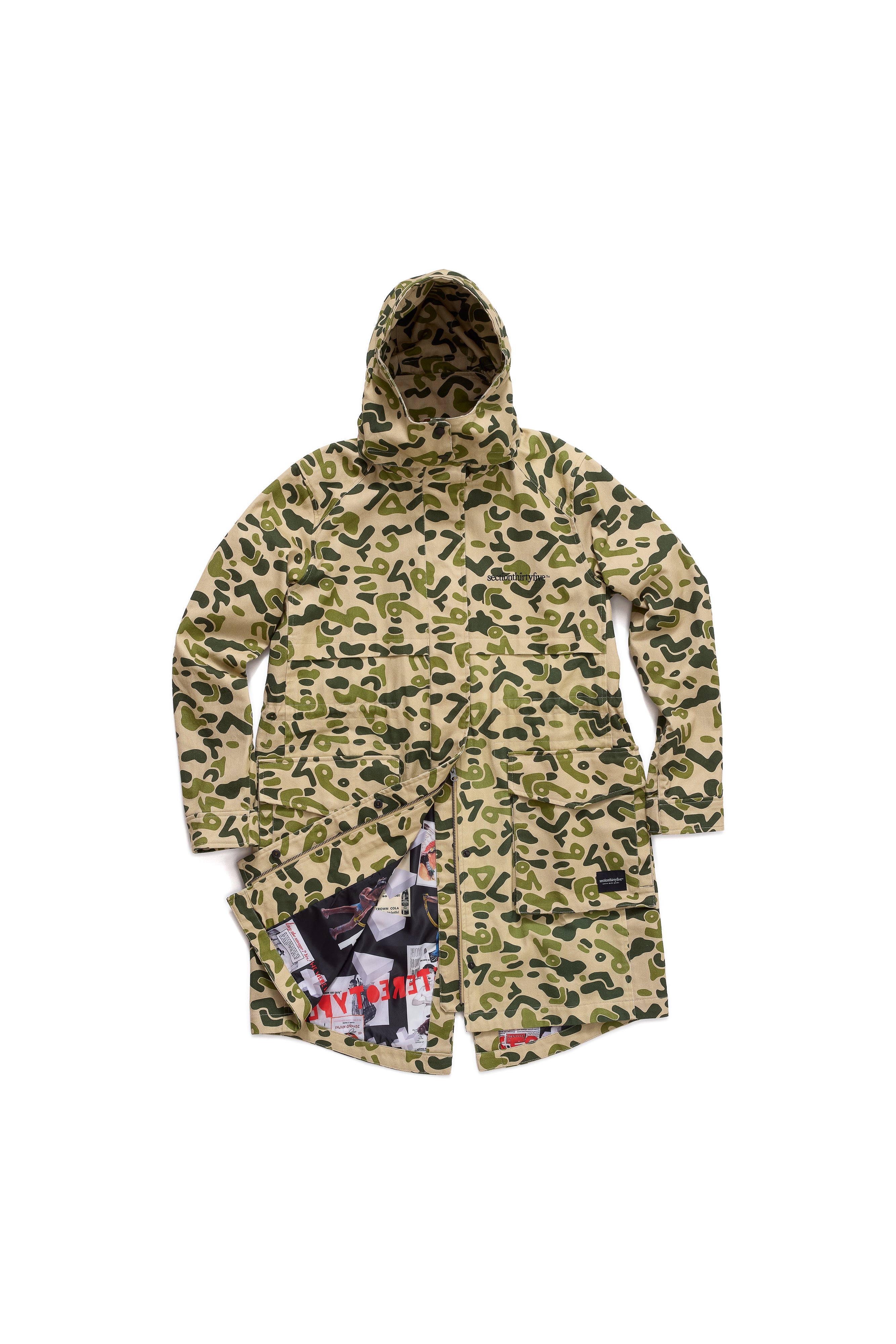 Standard Issue Parka - Syllabic Duck Camo