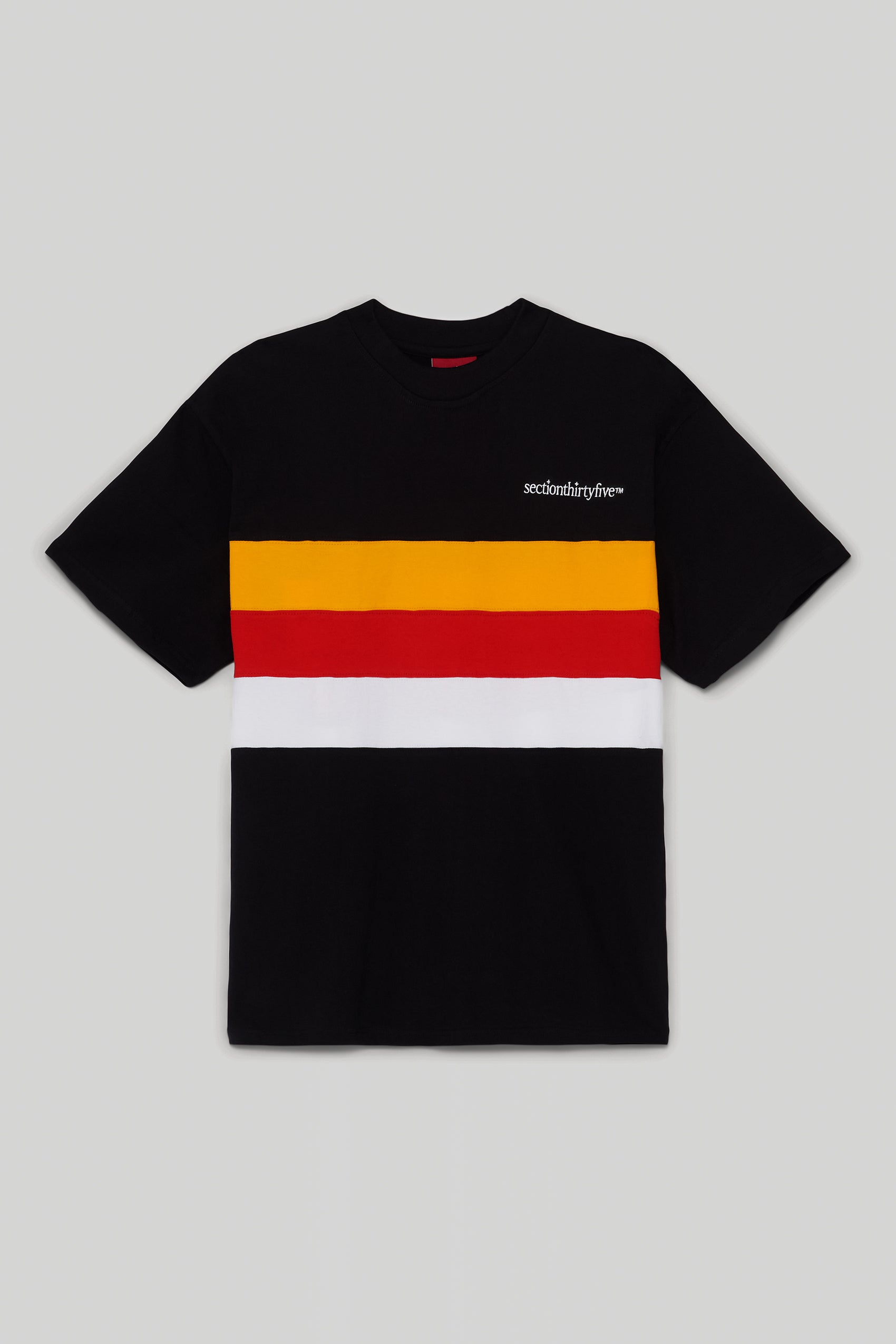 Standard Issue Panel Tee - Black