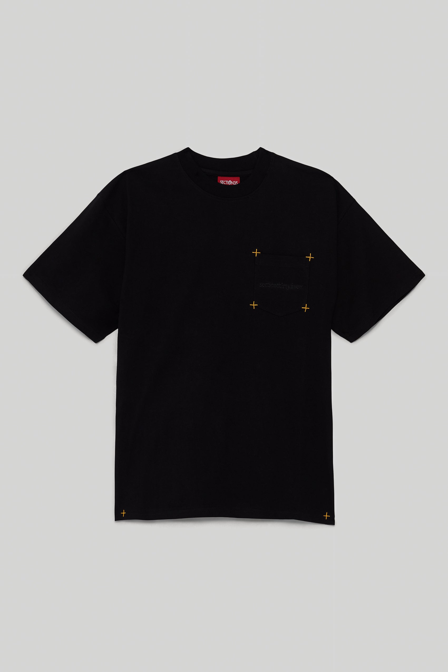 Directions Pocket Tee - Black