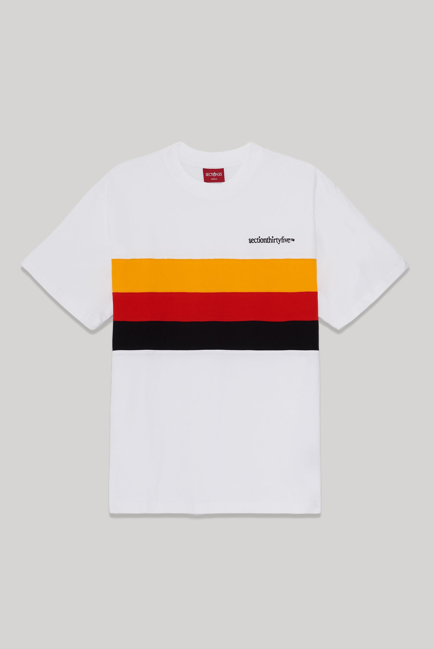 Standard Issue Panel Tee - White