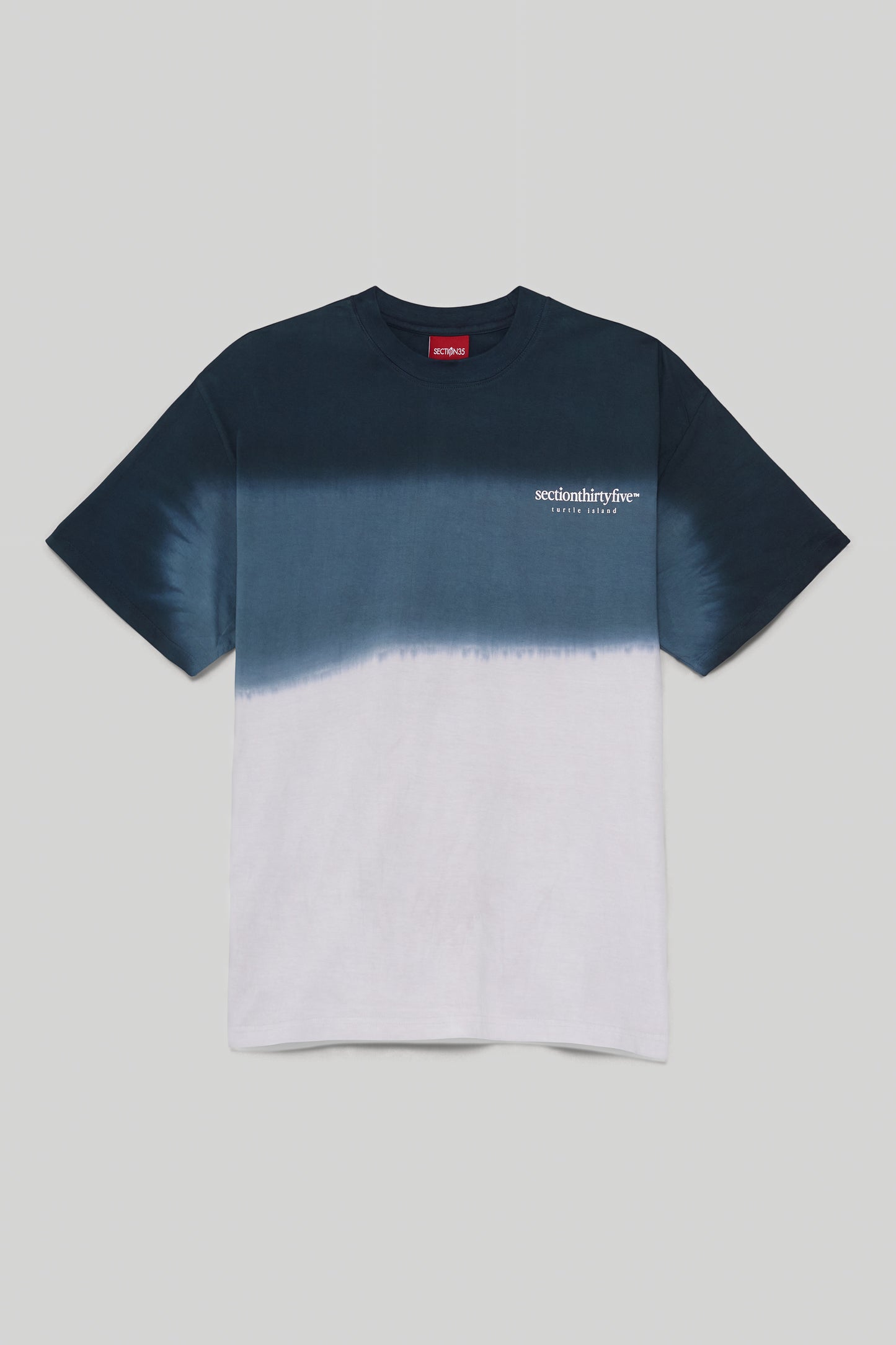 Dip Dye Wordmark Tee - Black