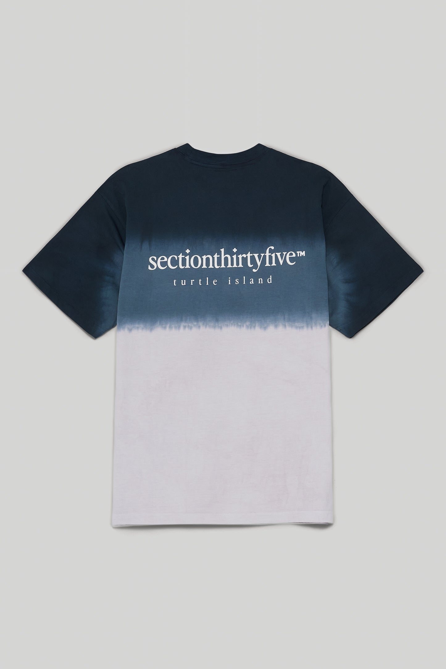 Dip Dye Wordmark Tee - Black