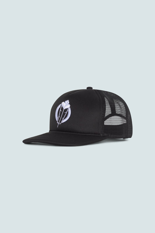 ATHL3TIC5 Foam Trucker Hat - Black