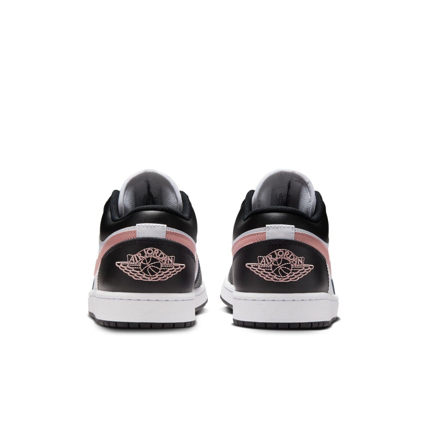 Air Jordan 1 Low - White, Rust Pink and Black