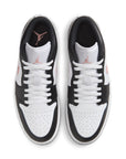 Air Jordan 1 Low - White, Rust Pink and Black
