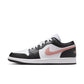 Air Jordan 1 Low - White, Rust Pink and Black