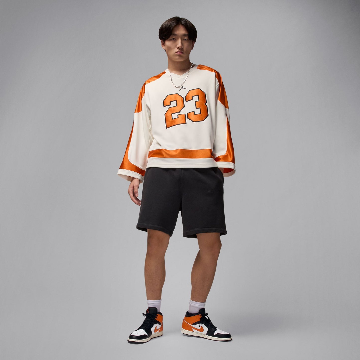 Air Jordan 1 Mid - Black/Starfish