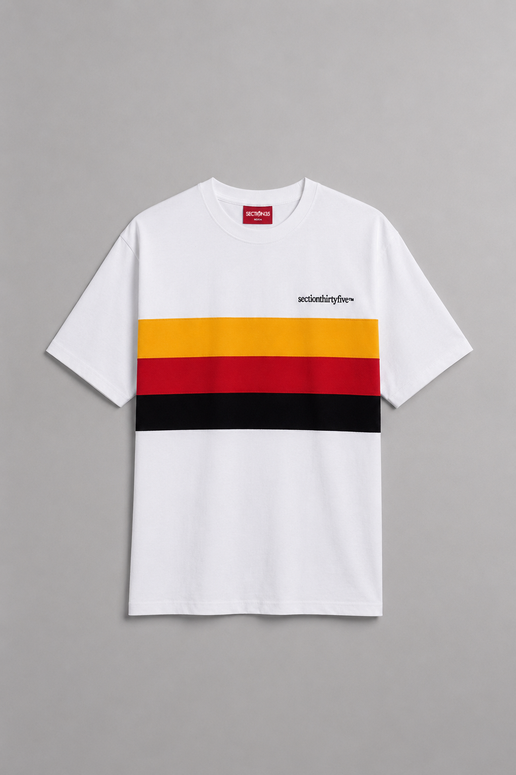 Standard Issue Panel Tee - White