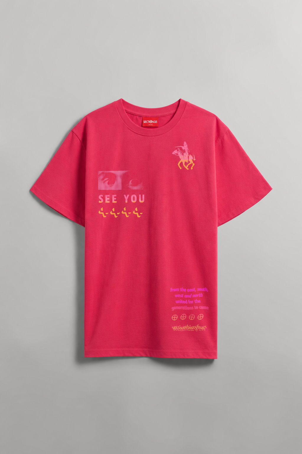 Eye See You Tee - Pink