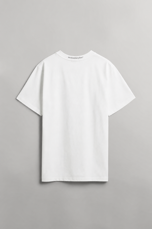 FC Embroidered Tee - White