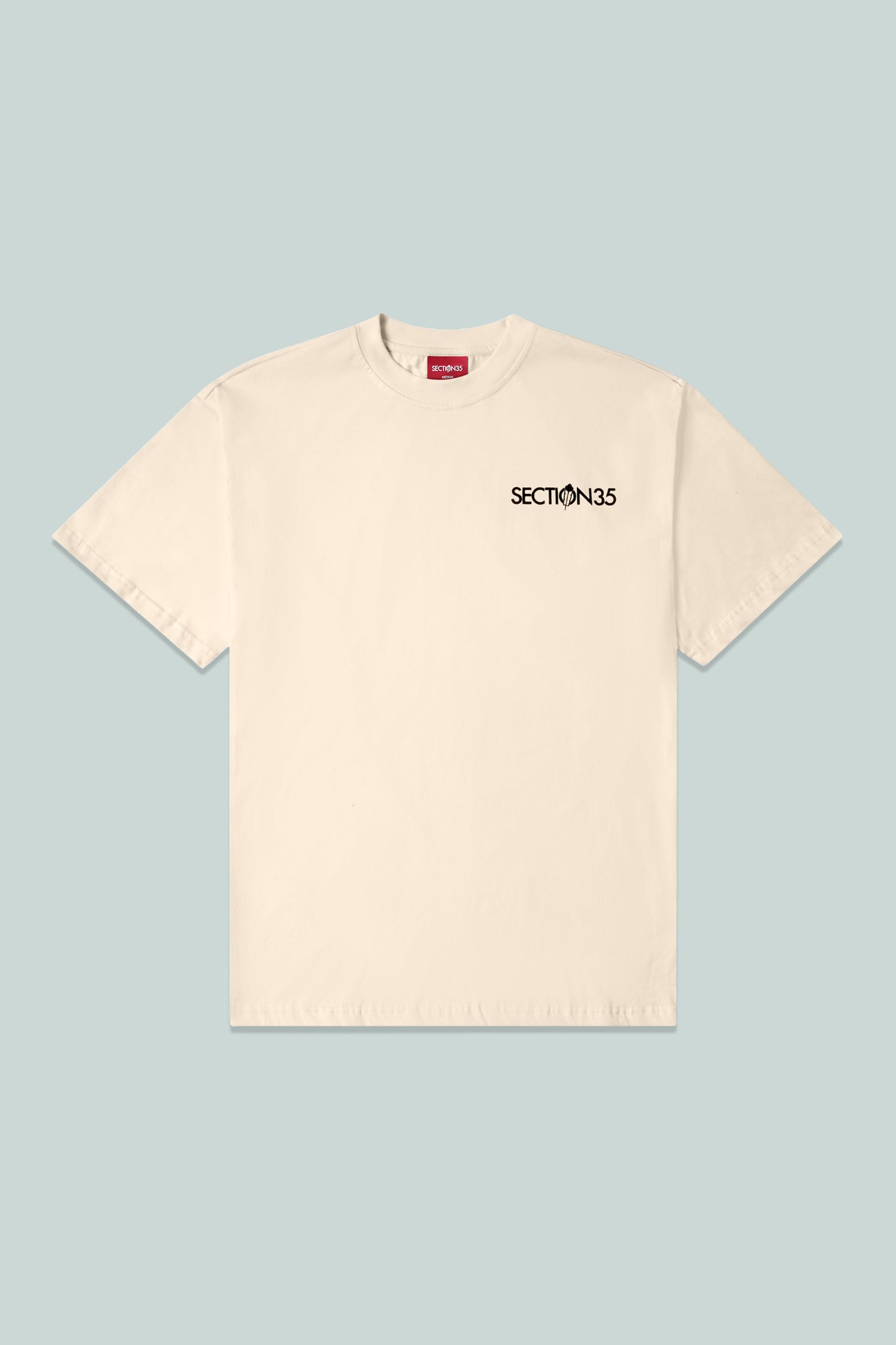 Generations Flocked Tee - Cream