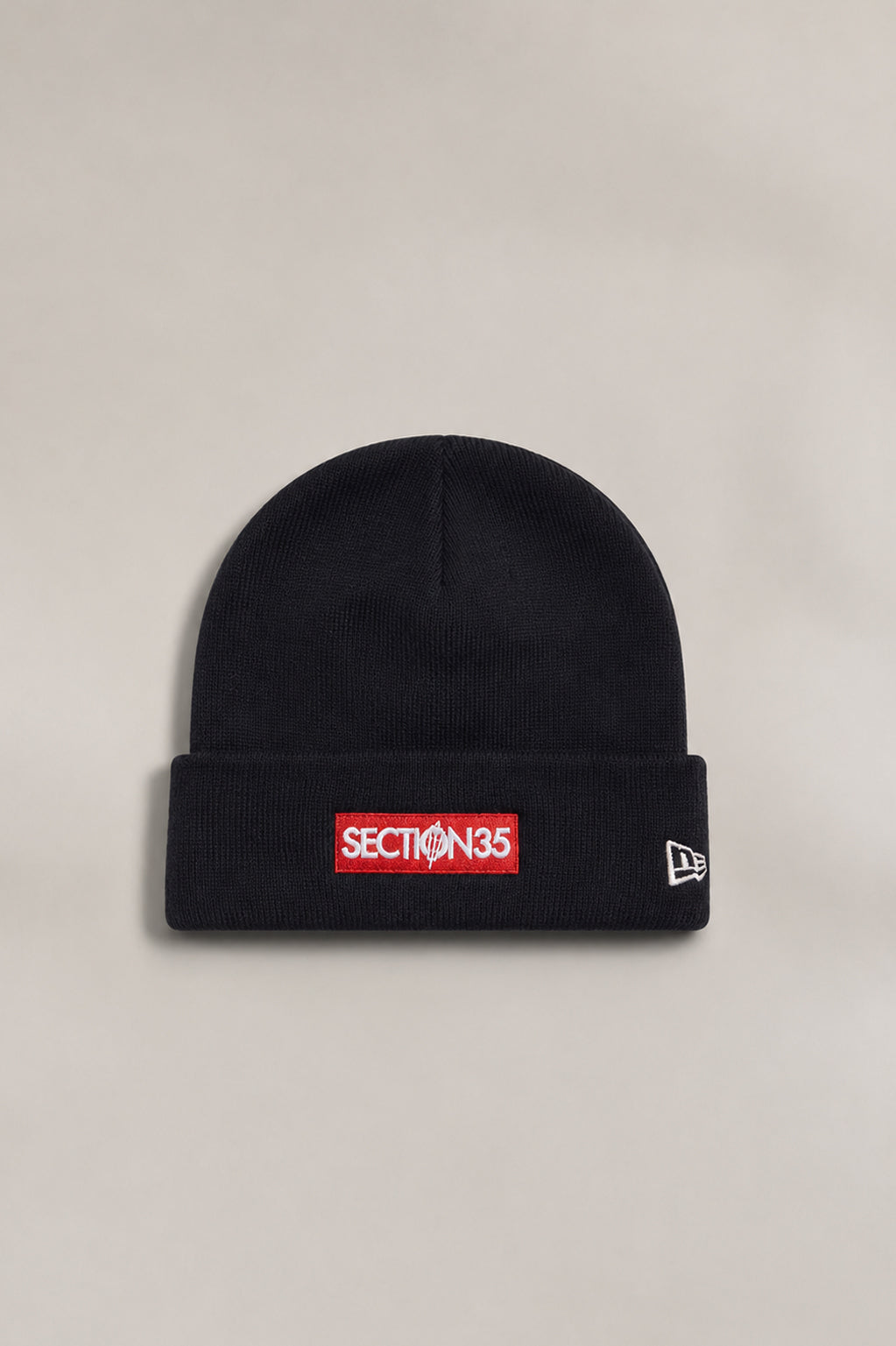 New Era OG Bar Cuff Beanie - Navy