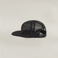 ATHL3TIC5 Flat Bill Foam Trucker Hat by Otto - Black