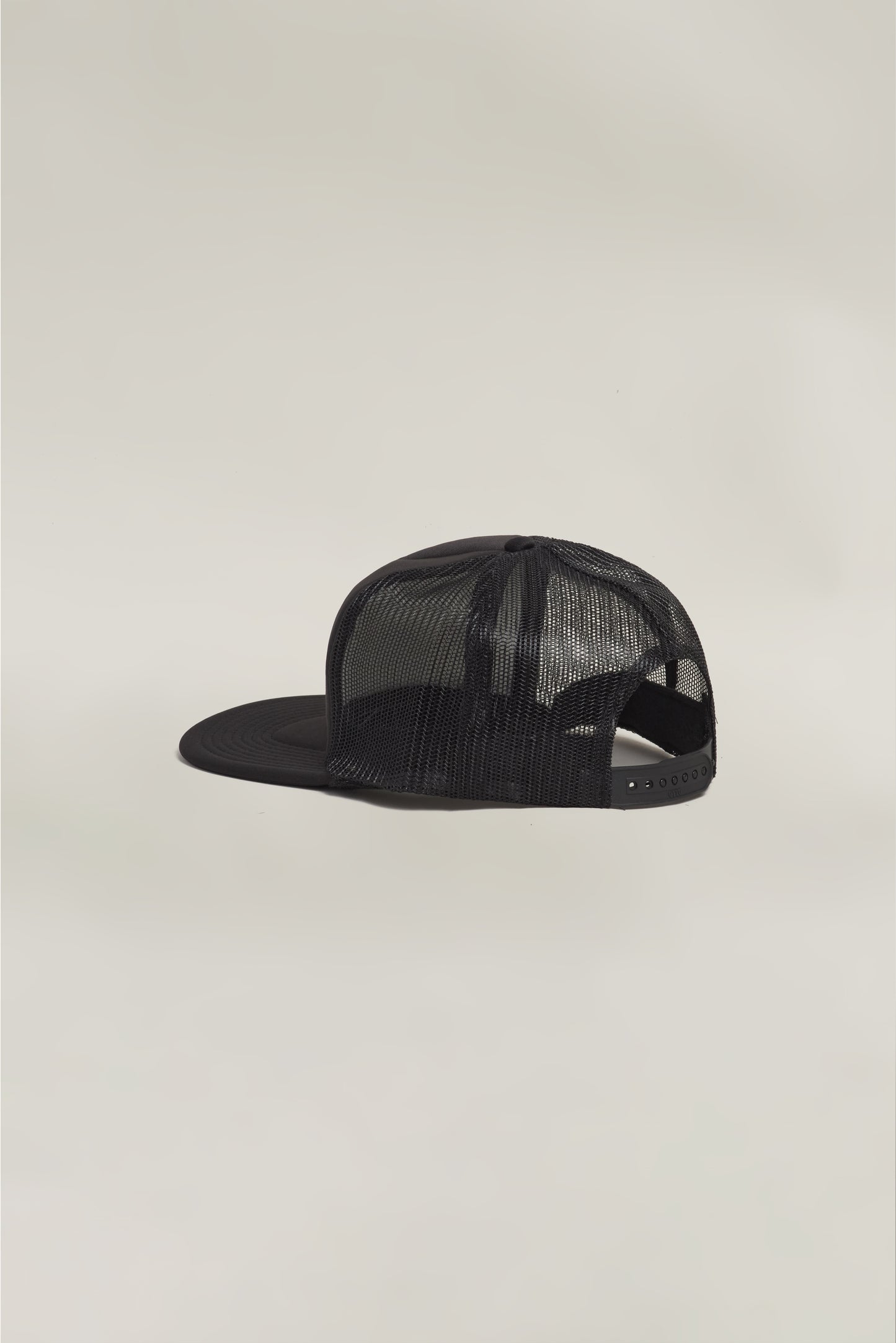 ATHL3TIC5 Flat Bill Foam Trucker Hat by Otto - Black