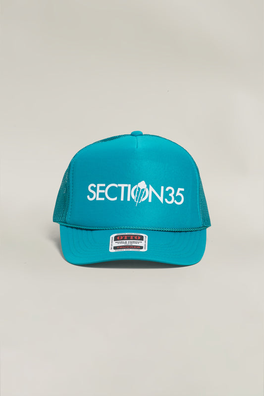 ATHL3TIC5 Foam Trucker Hat by Otto - Teal