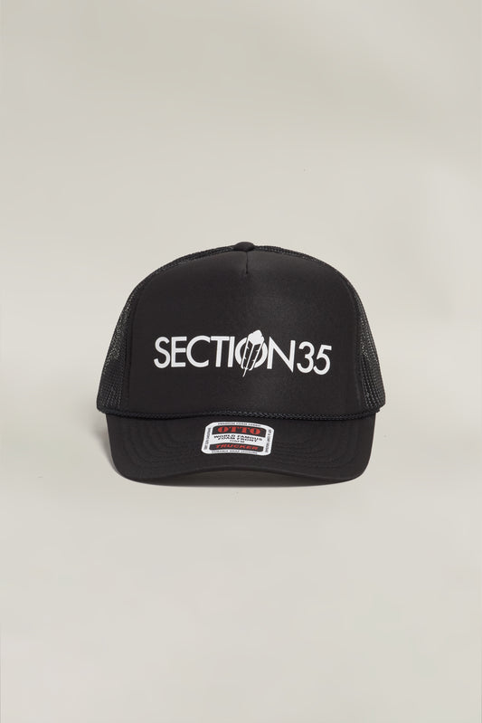 ATHL3TIC5 Foam Trucker Hat by Otto - Black