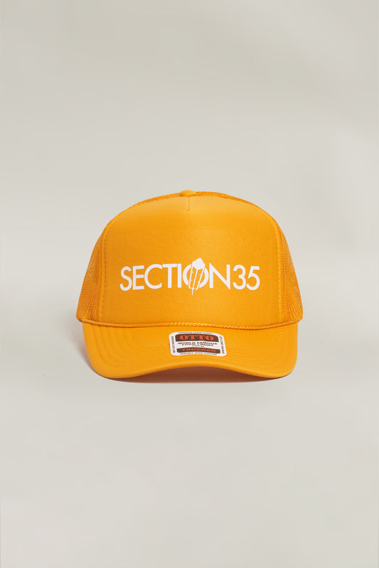 ATHL3TIC5 Foam Trucker Hat by Otto - Gold