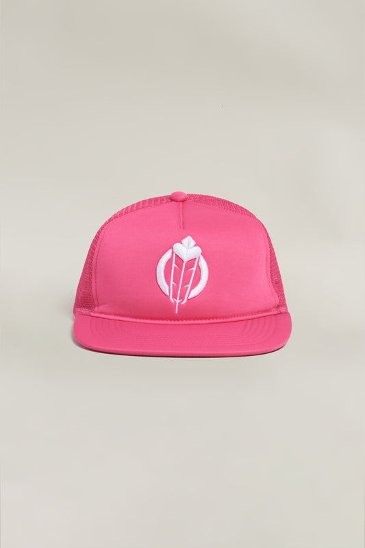ATHL3TIC5 Foam Trucker Hat - Pink