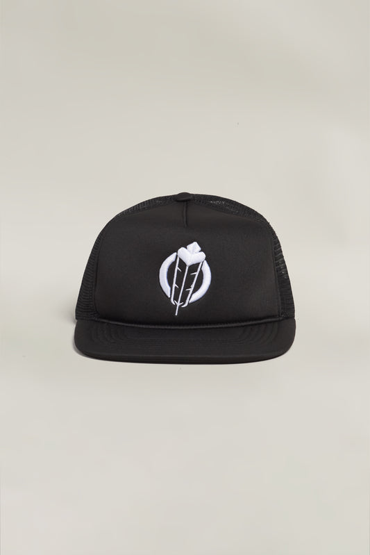 ATHL3TIC5 Foam Trucker Hat - Black