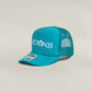 ATHL3TIC5 Foam Trucker Hat by Otto - Teal