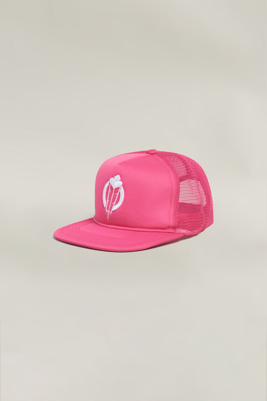 ATHL3TIC5 Foam Trucker Hat - Pink