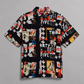 Hollywood Lies Camp Shirt - Black