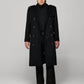 JJL Headman Wool Trench - Black