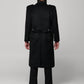 JJL Headman Wool Trench - Black