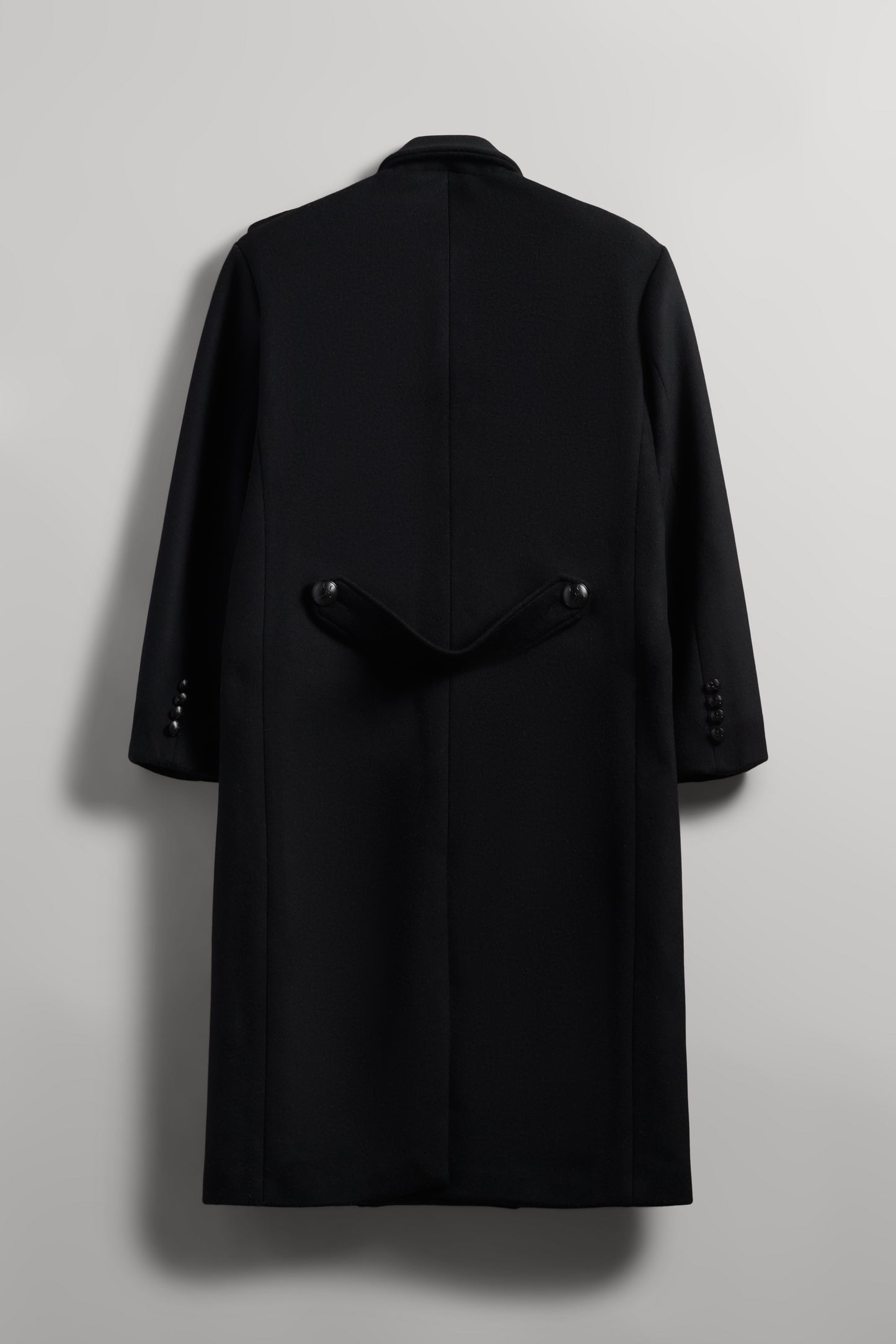 JJL Headman Wool Trench - Black