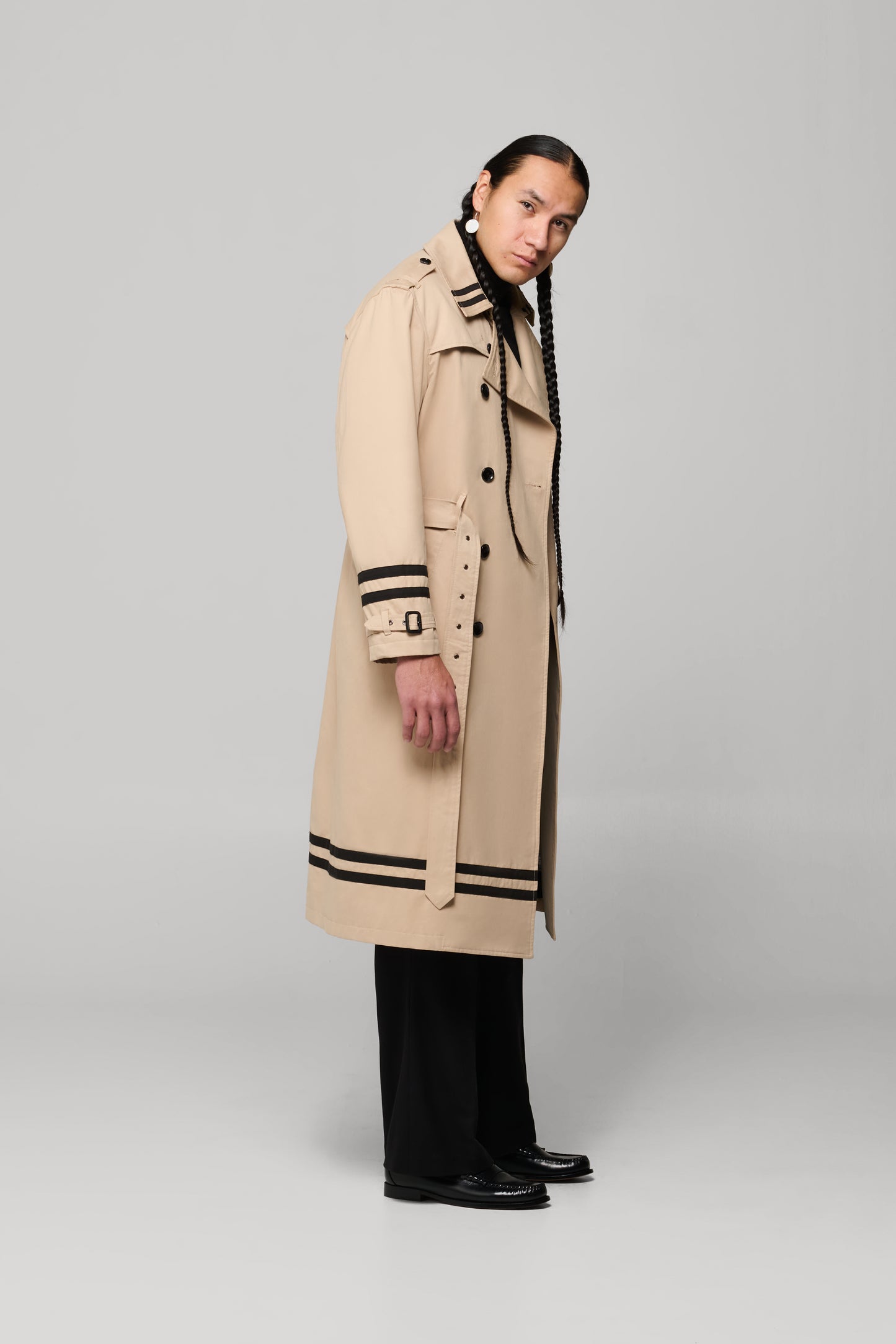 JJL Kimiwan Trench Coat - Beige