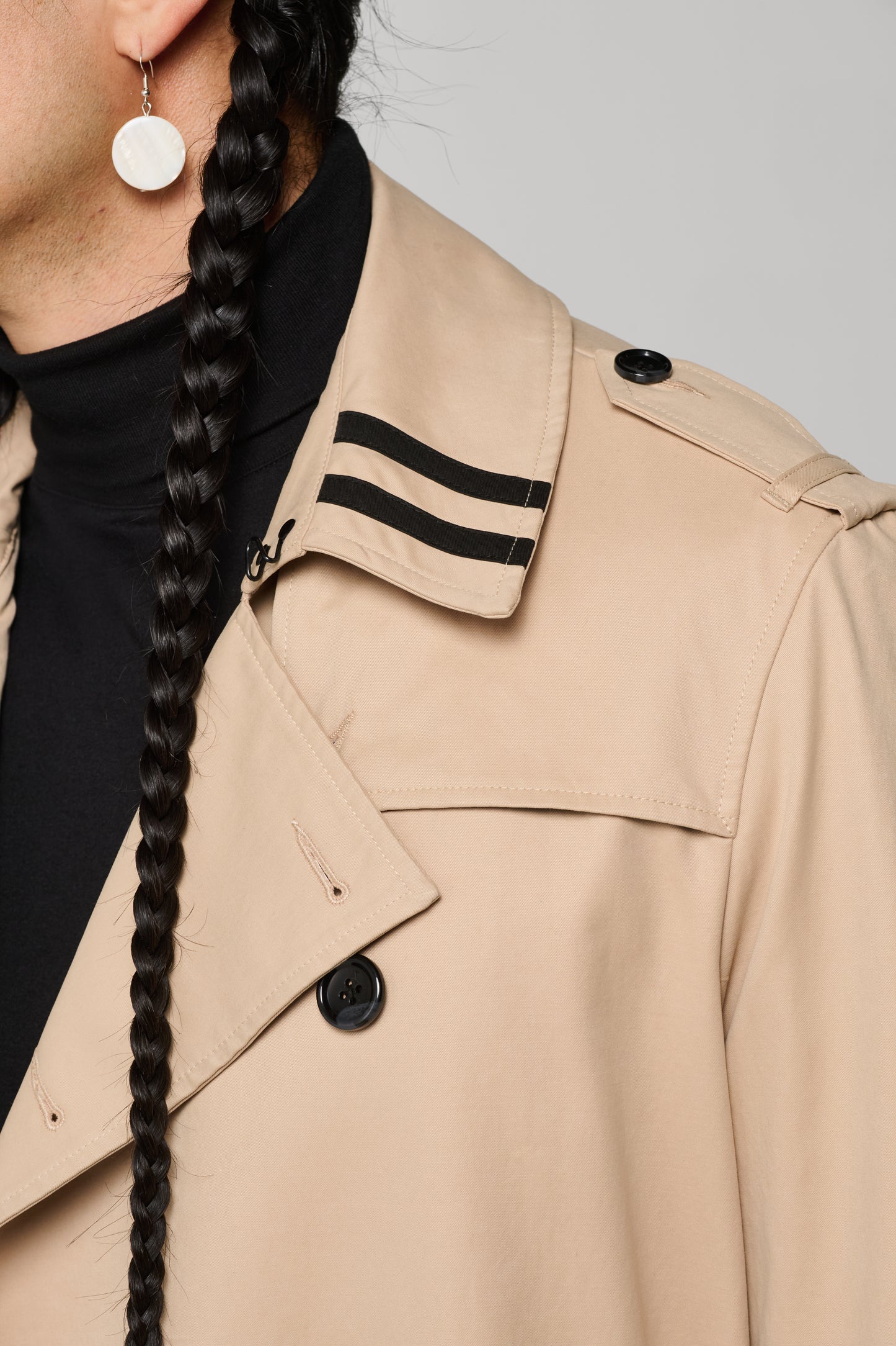 JJL Kimiwan Trench Coat - Beige