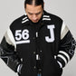 JJL x Roots Mistatim Letterman Jacket - Black