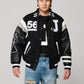 JJL x Roots Mistatim Letterman Jacket - Black